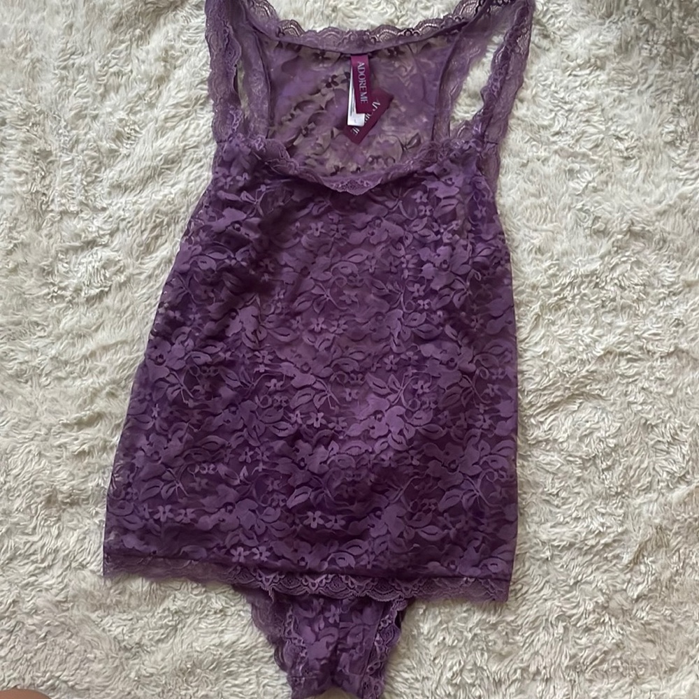 NWT lace adore me pajama set